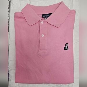 Psycho Bunny Pink Polo Shirt